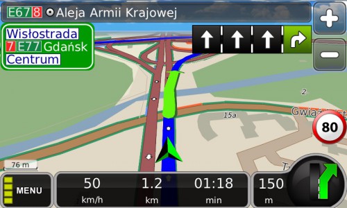 MapaMap 7.6: tablice