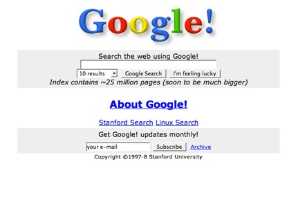 Google 15 lat