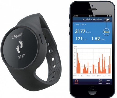 iHealth Monitor aktywności fizycznej i snu iOS-Android