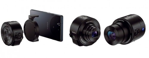 fot. Producent. Obiektyw DSC QX10 i DSC QX100 