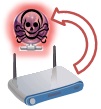 Cyberprzestępcy: router