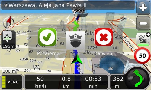 MapaMap 8.0 Android - tablet