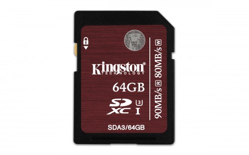 Kingston Digital SDHC/SDXC UHS-I U3