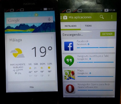 Nokia X zhakowana