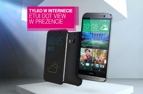 HTC One M8 z etui Dot View