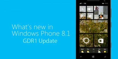 Windows Phone 8.1 GDR1