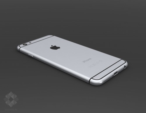 iPhone 6 - projekt graficzny - render