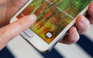 Skaner odcisków palców Galaxy S5