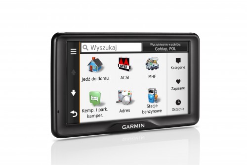 Garmin Camper 760LMT-D - menu