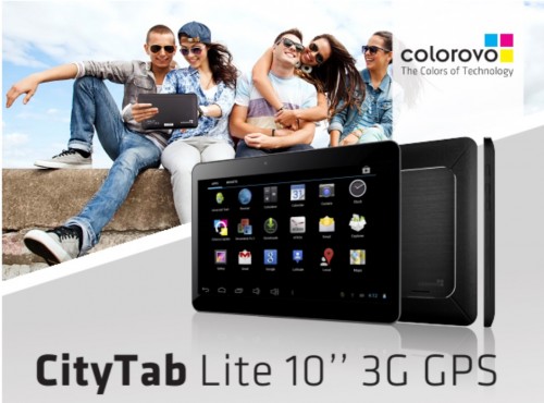 Colorovo CityTab Lite: dwa tablety z 3G i GPS