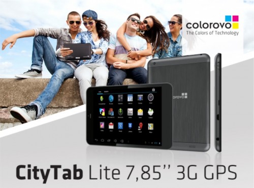 Colorovo CityTab Lite 7,85” 3G GPS