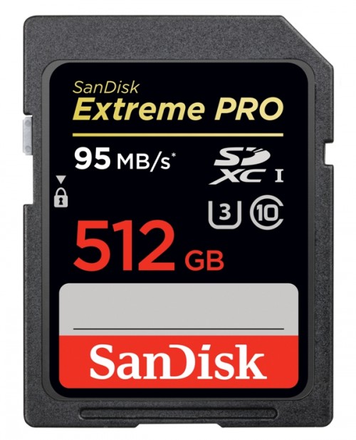 SanDisk Extreme PRO SDXC UHS-I 512GB