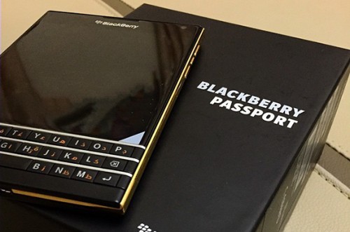 BlackBerry Passport Gold Edition