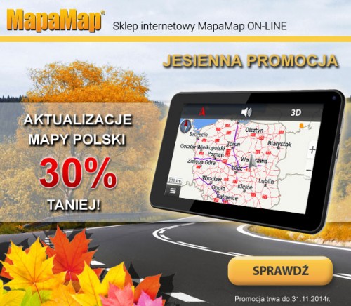 Jesienna promocja MapyMap