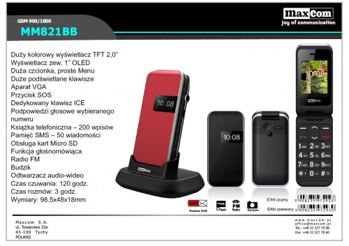 Maxcom MM821BB