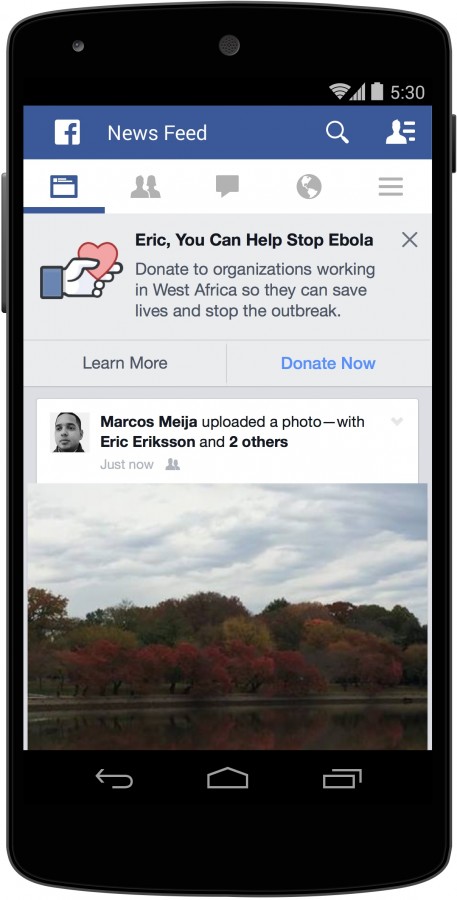 Facebook włącza się w walkę z Ebolą