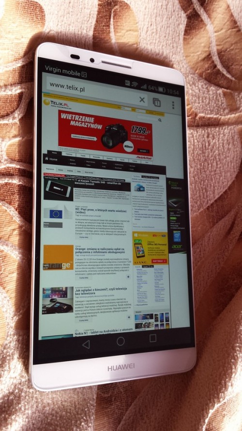 Test Huawei Ascend Mate 7