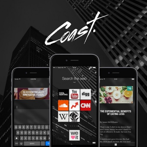 Opera Coast na iOS