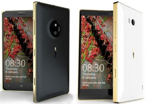 Nokia Lumia 830 i 930 Gold Edition