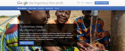 Google dla Organizacji Non-profit