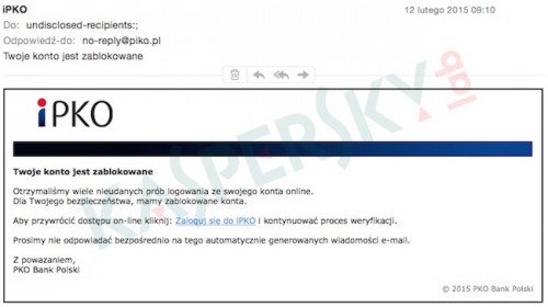 Cyberprzestępcy - iPKO