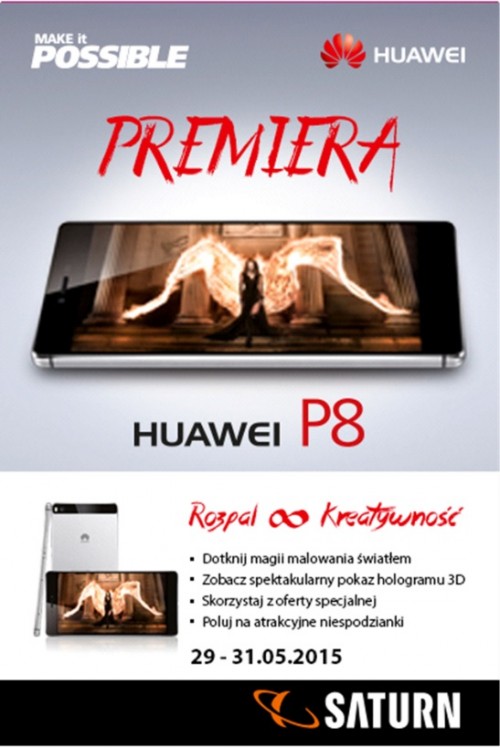 Huawei w sklepie Saturn