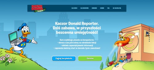 Kaczor Donald Reporter