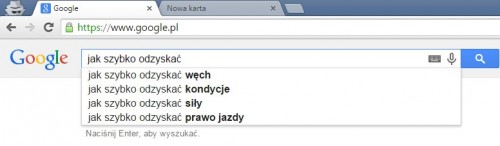 Co najczęściej chcą odzyskać Polacy pytając o radę Google?