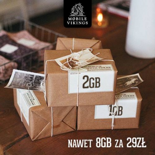 Mobile Vikings Polska - nawet 8GB za 29 zł