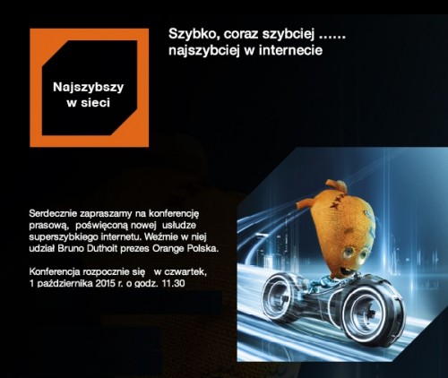 Orange z nową ofertą szybkiego internetu