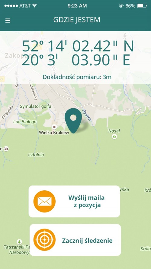 mGOPR - gdzie jestem
