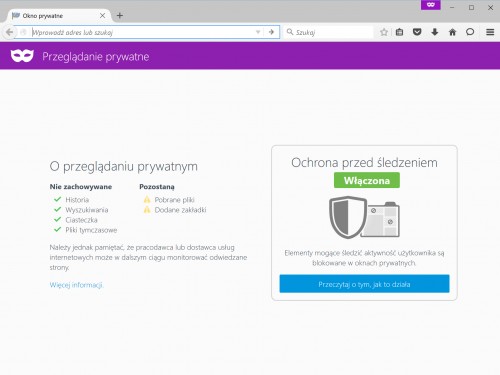 Firefox Tracking Protection