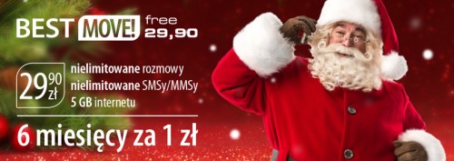 FM GROUP Mobile - Świąteczny Prezent 6m-cy za 1 zł