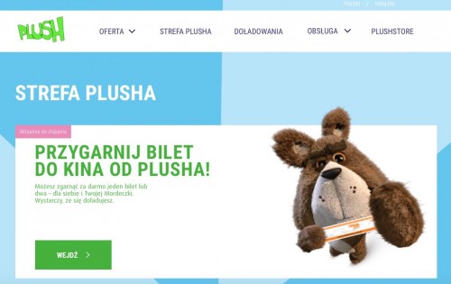 Plush - odnowiony serwis internetowy, sklep i strefa promocyjna