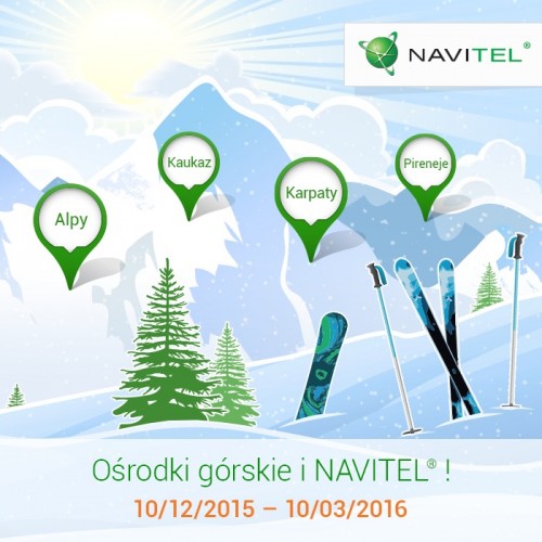 Oferta specjalna NAVITEL - ośrodki górskie