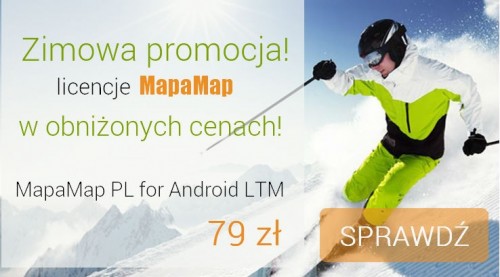 MapaMap - Zimowa promocja dla Androida