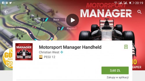 Motorsport Manager Handheld oraz Pocket Yoga