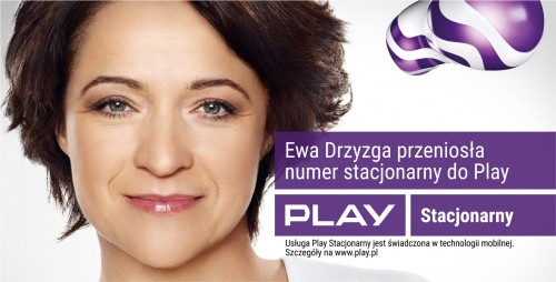 Ewa Drzyzga w salonie Play