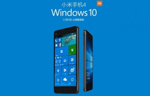 Xiaomi Mi5 z Windows 10