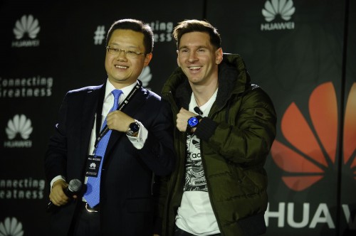Lionel Messi, ambasadorem marki Huawei
