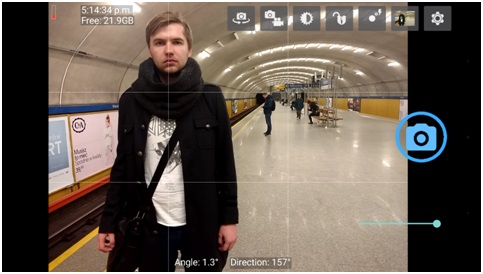 Zdjęcie wykonane Lenovo Moto X Style z zachowaniem trójpodziału.