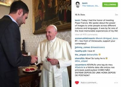Papież Franciszek - Instagram