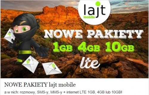 lajt mobile wystartował z nowymi pakietami