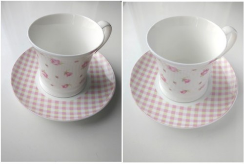 Porównanie zdjęć robionych z użyciem (po prawej) oraz bez użycia (po lewej) prowizorycznej blendy