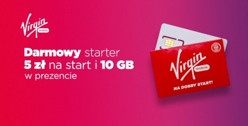 Virgin Mobile - starter z 10 GB