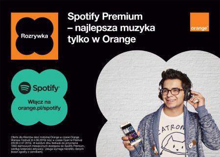 Spotify na Orange Warsaw Festival