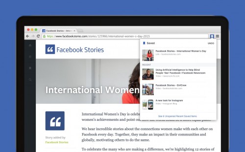 Save to Facebook - Chrome Extension 