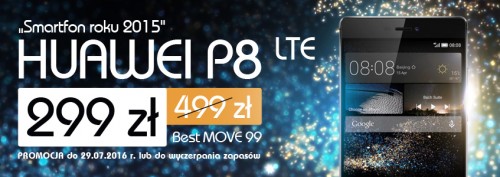 FM Group - Huawei P8 LTE w taryfie Best MOVE 99
