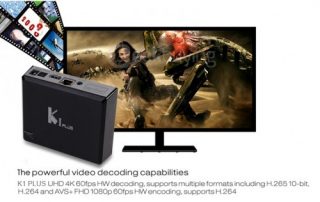 K1 PLUS TV box