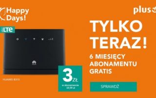 HAPPY DAYS w e-sklepie Plusa